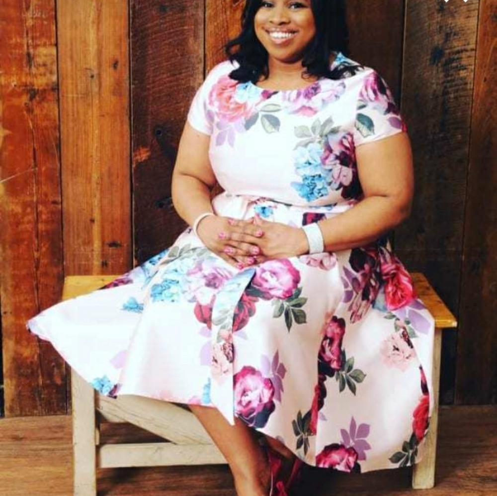 Flowers are forever dress - Picture 2 of 2